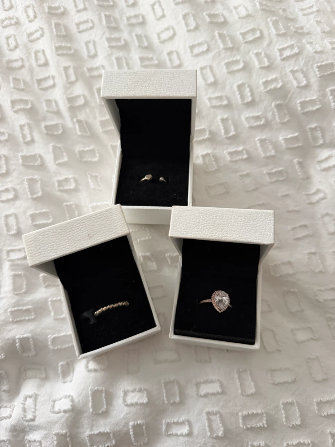 Three Pandora Rings