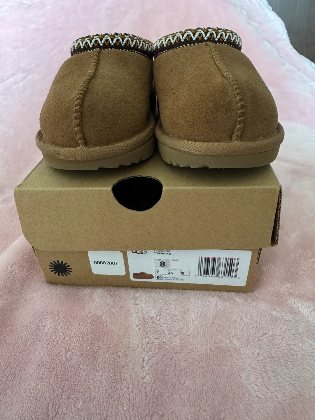 UGG T Tasman Slipper - Brown - Size 8