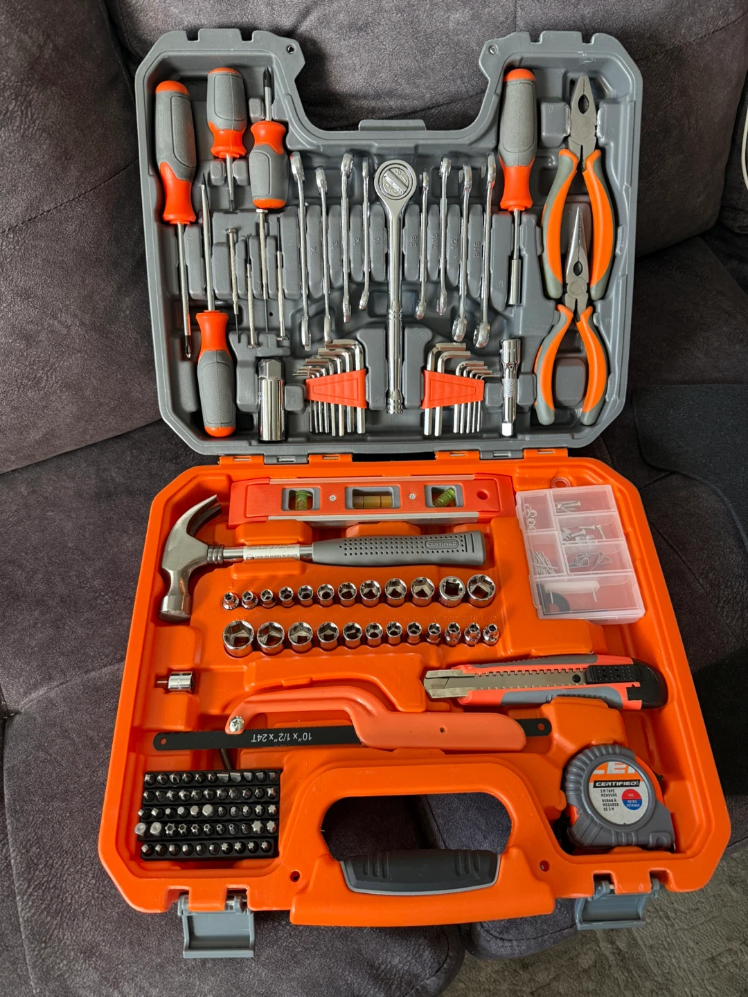 Certified 76-Piece Tool Set with Case