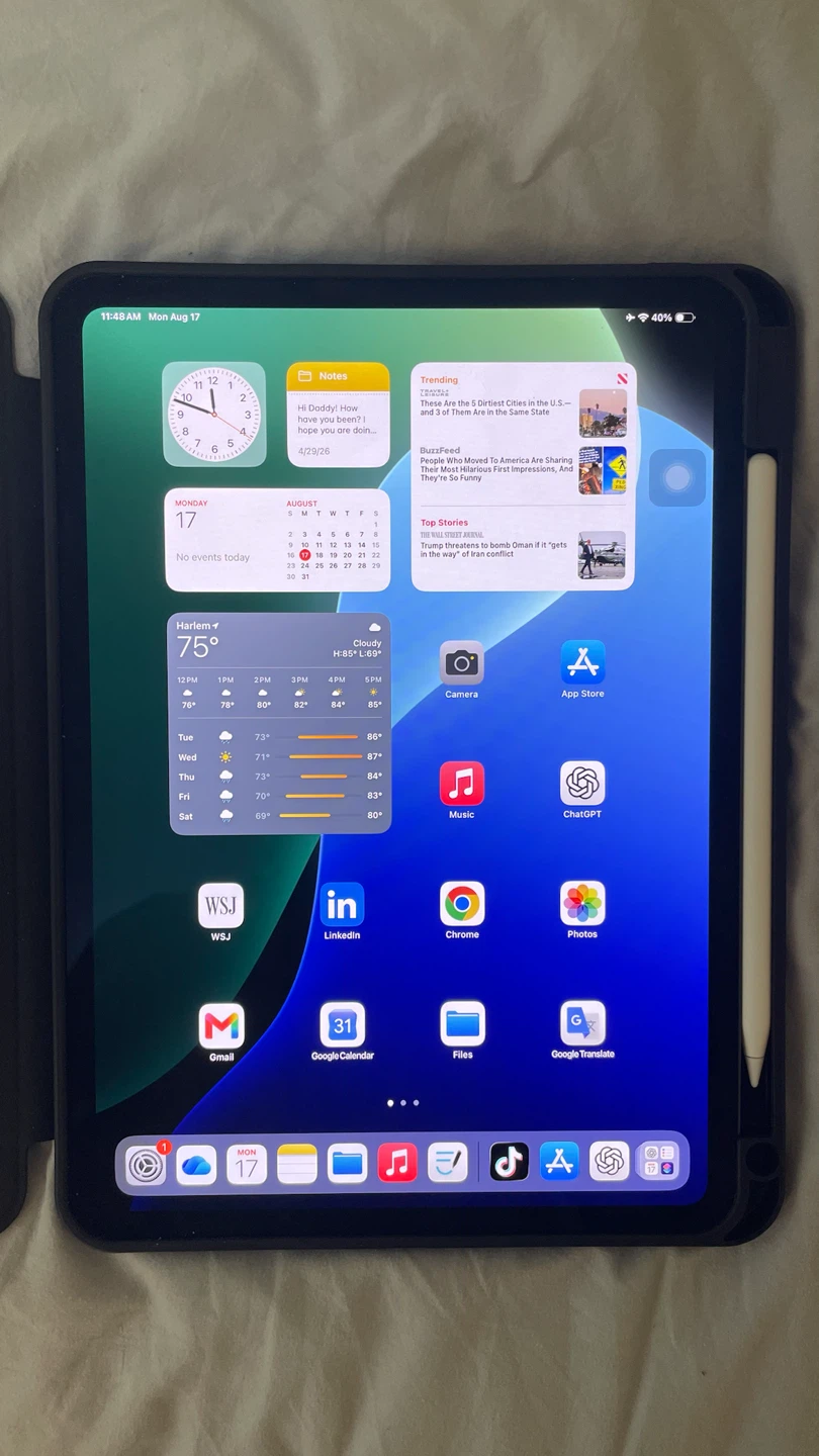LIKE NEW Ipad Pro 11 inch 2024 - 256 GB