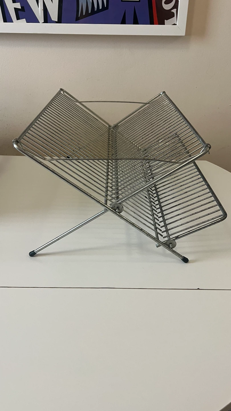 Vintage 2-Tier Collapsible Dish Drying Rack - photo 2