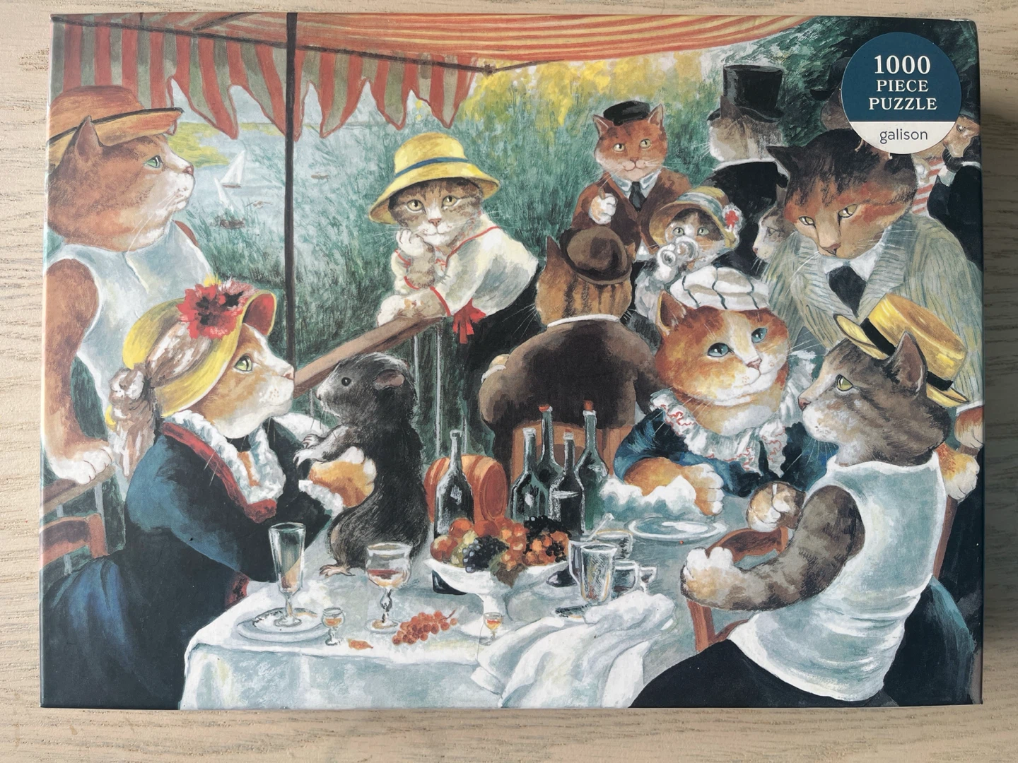 Galison 1000 Piece Cat Puzzle