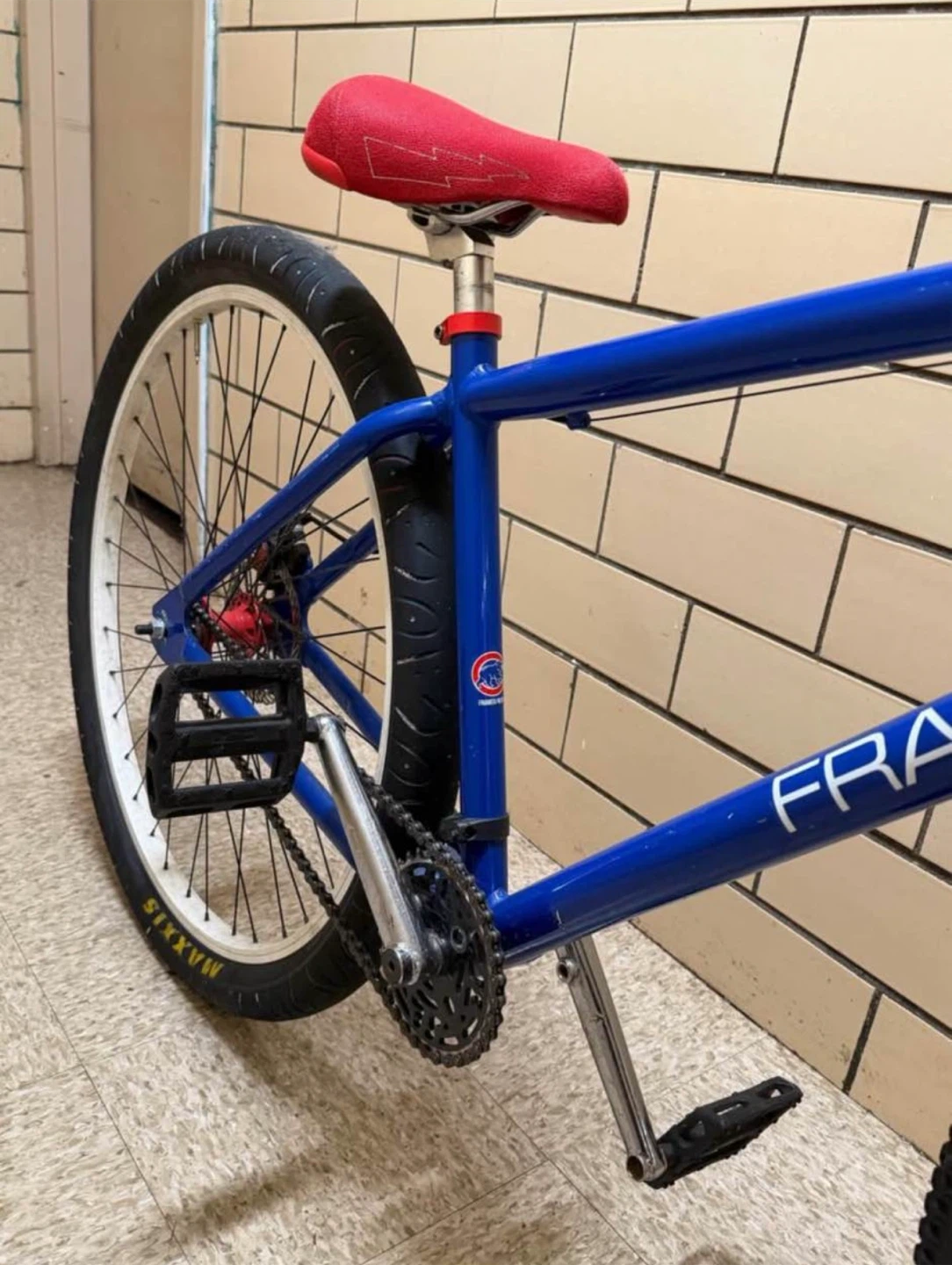 Framed Chicago Cubs BMX Bike 29inch - photo 3