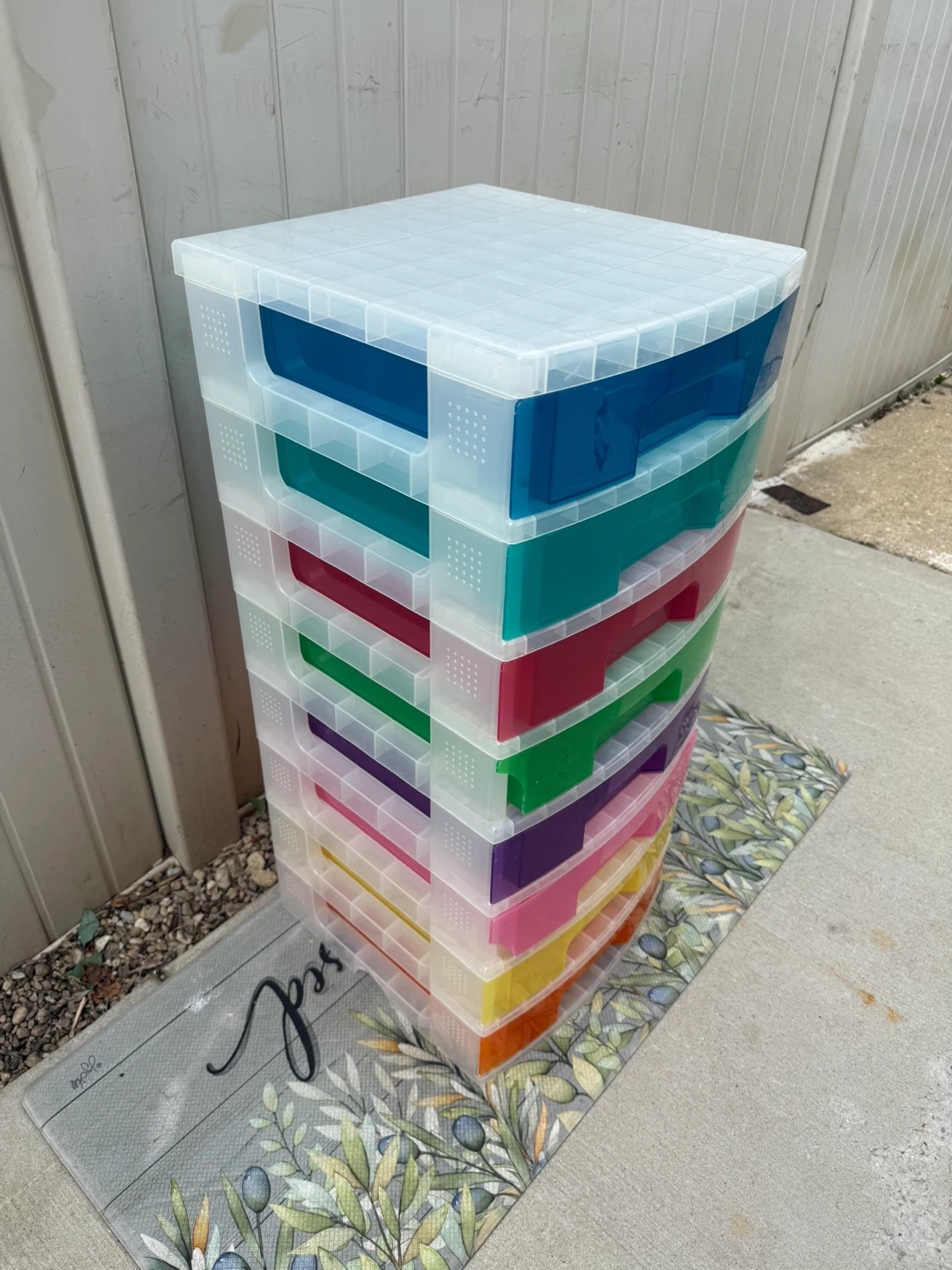 8-Drawer Plastic Cart Organizer - photo 2