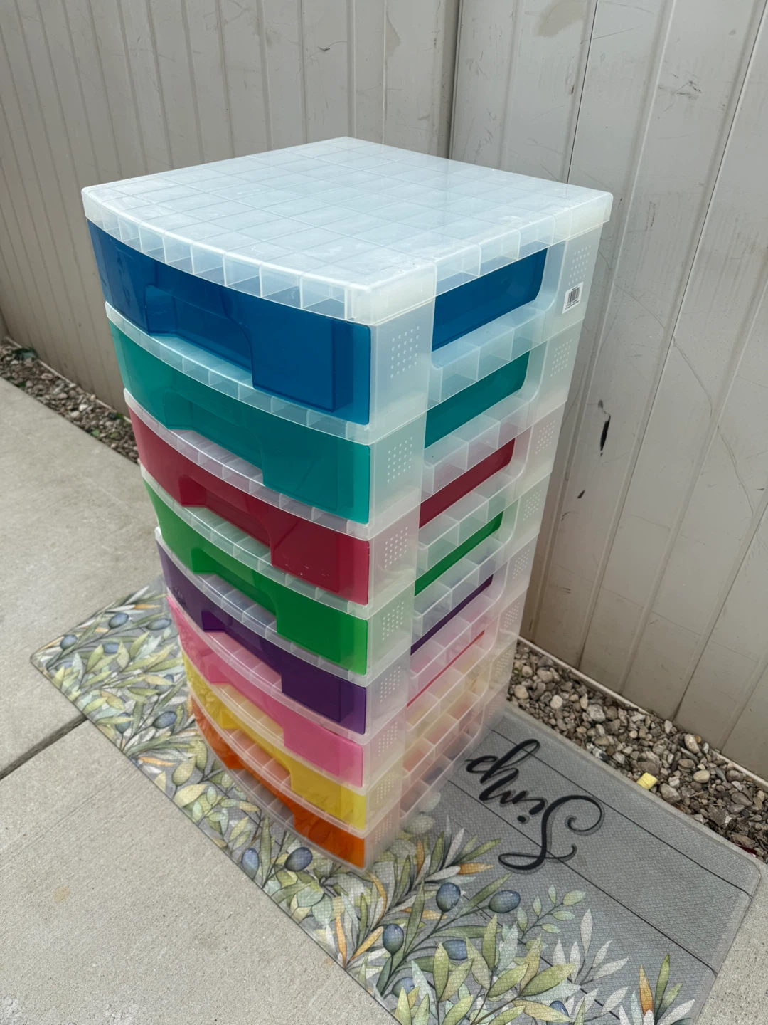 8-Drawer Plastic Cart Organizer - photo 3