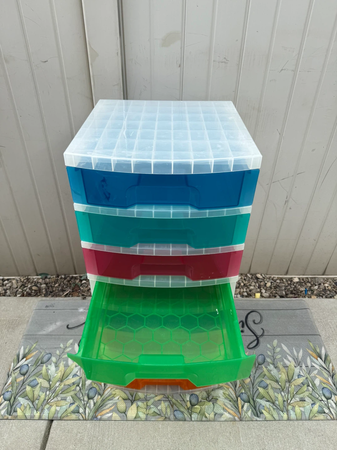 8-Drawer Plastic Cart Organizer - photo 4