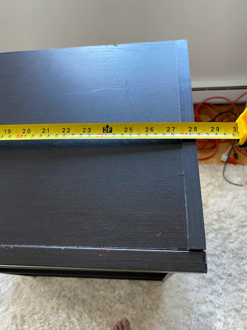 Black 3-Shelf Bookcase - photo 5