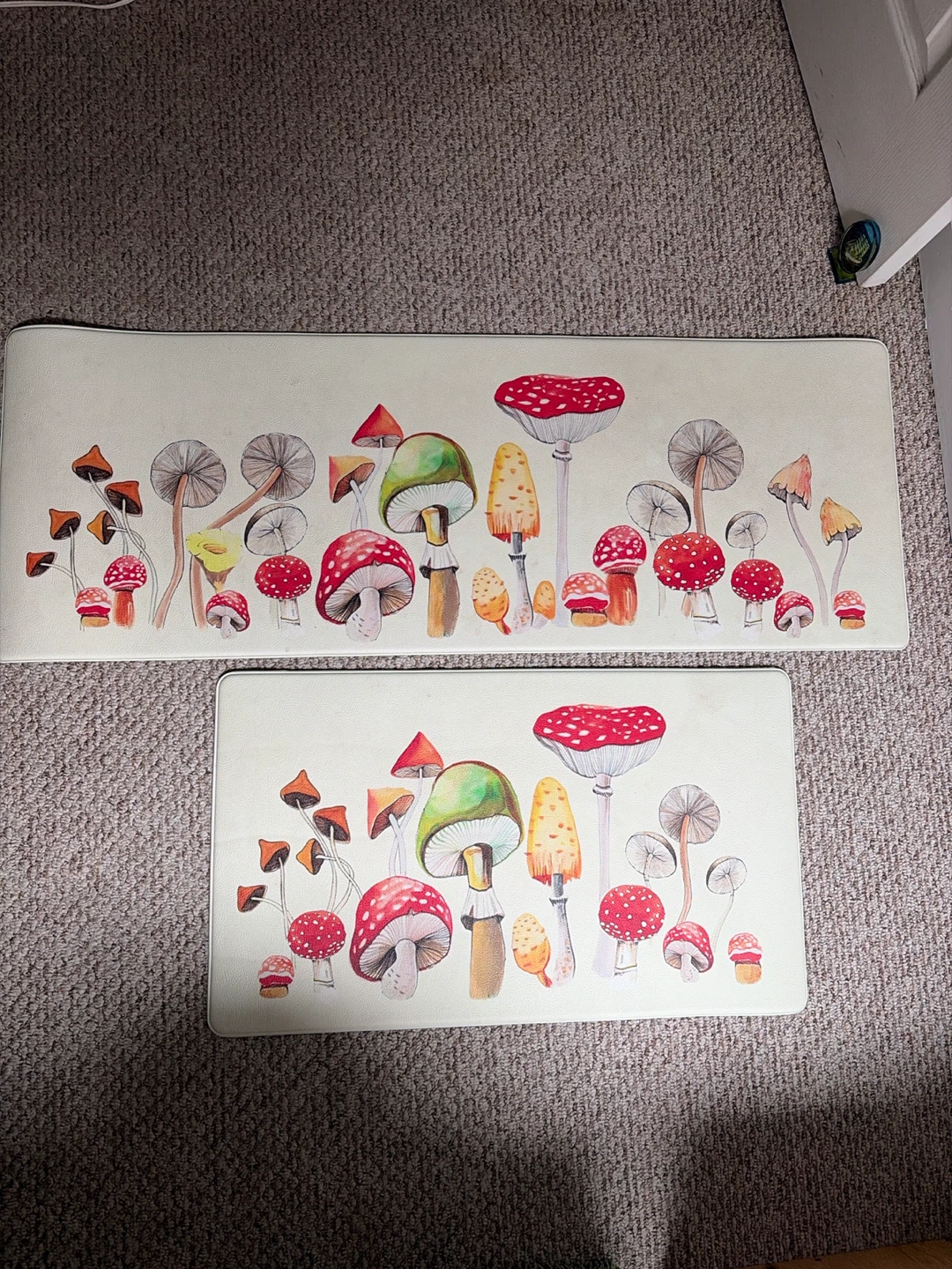 Anti-fatigue mats - vintage mushroom illustrations - photo 2