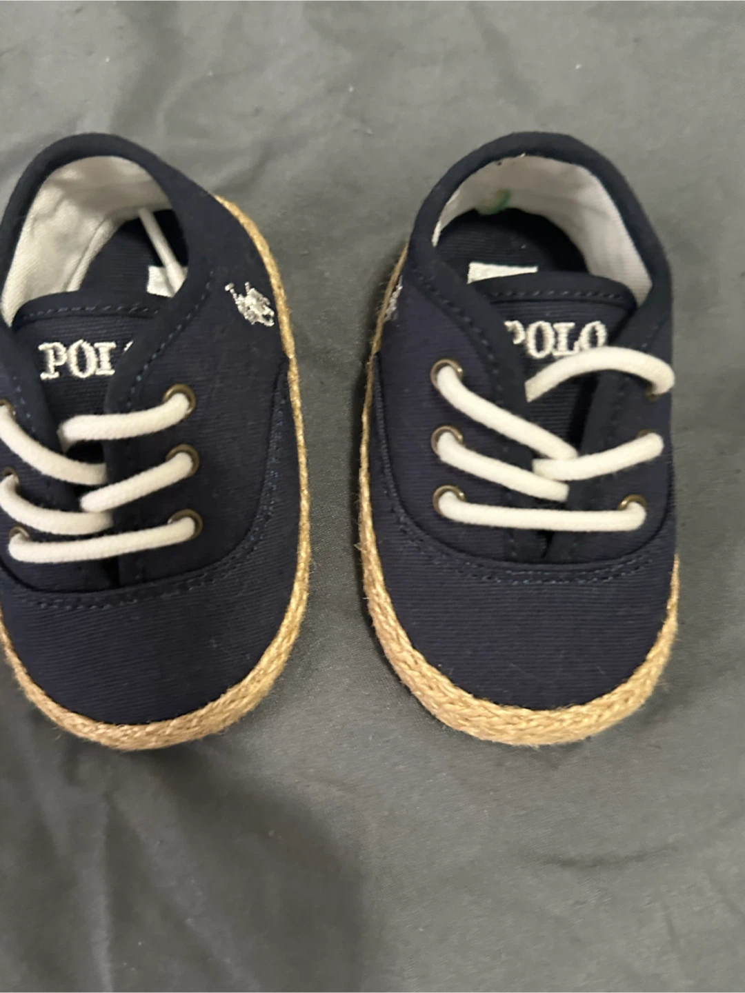 Navy Blue Polo Ralph Lauren Baby Shoes