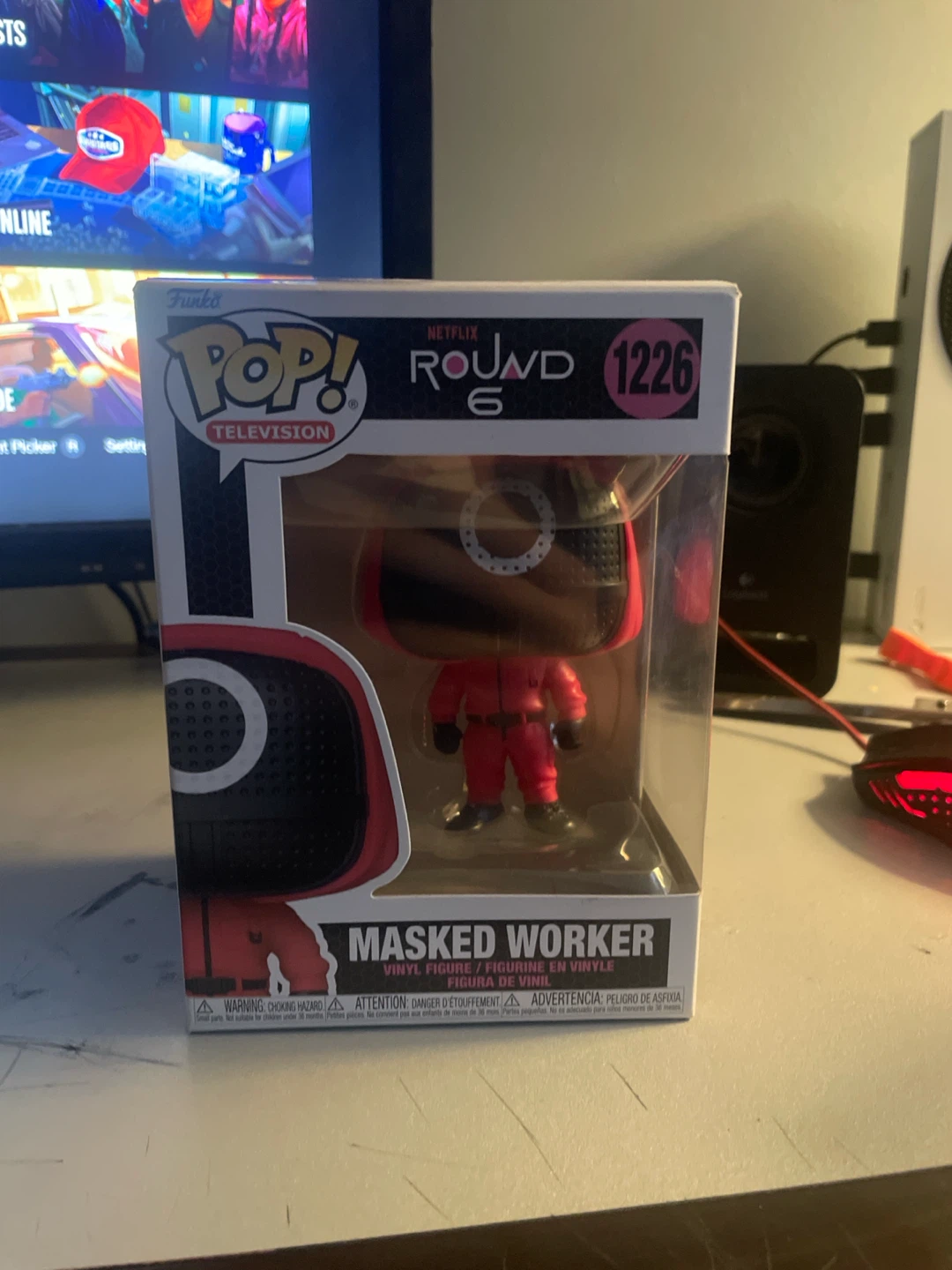 Funko Pop! Netflix Round 6 Masked Worker Vinyl Figure #1226