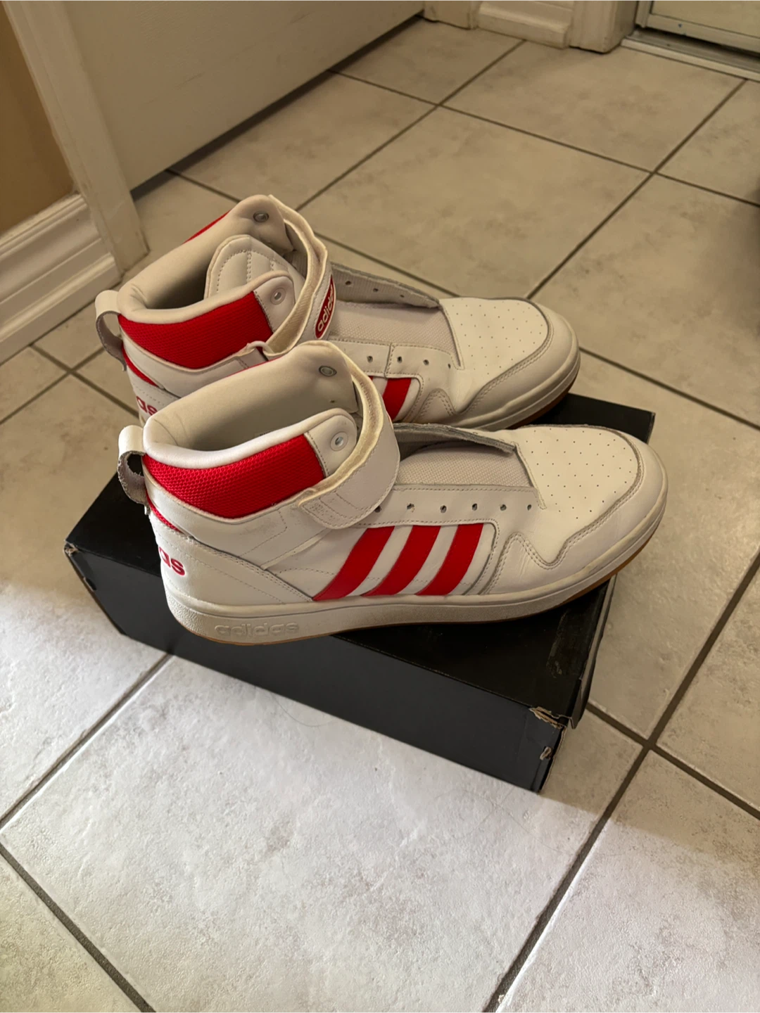 Adidas High Top Sneakers Size 12