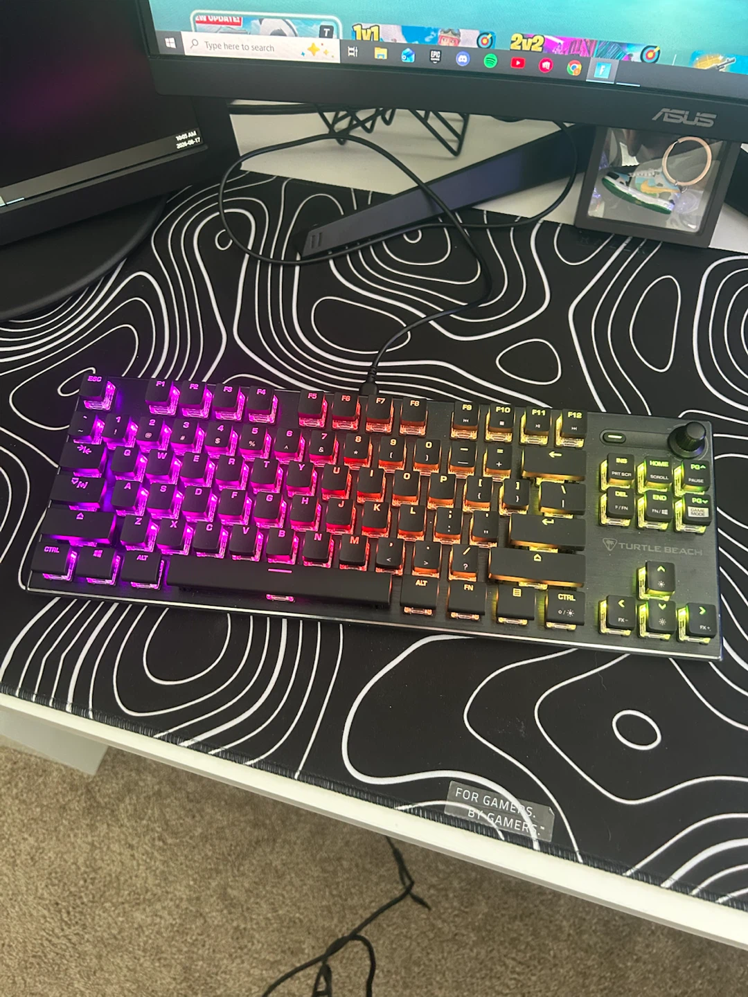 Turtle beach Vulcan tkl keyboard OBO