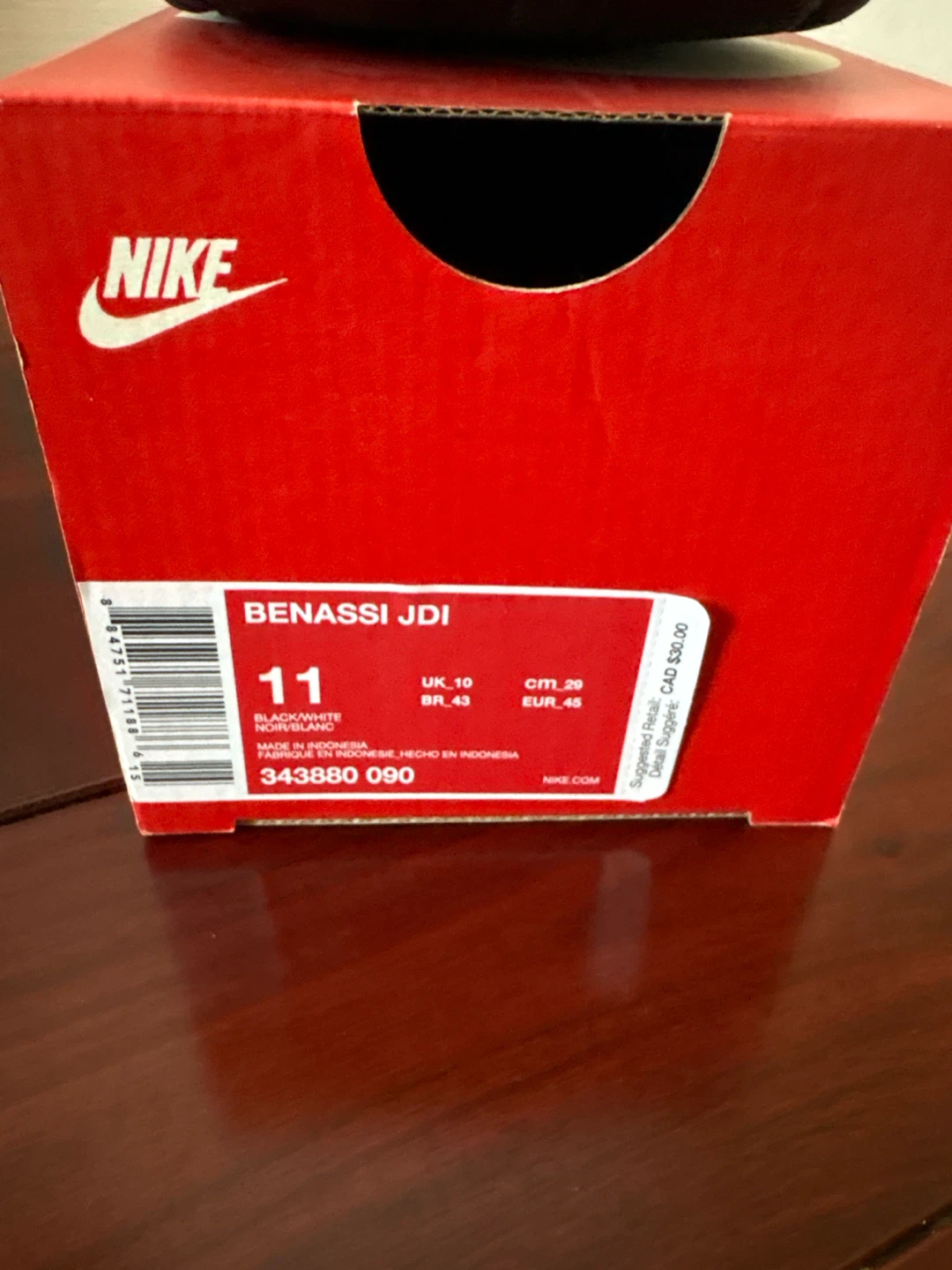 Nike Benassi JDI Slides Black - photo 2