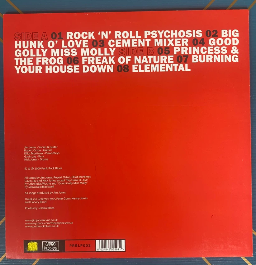 Jim Jones Revue Here to Save Your Soul LP NM- - photo 2