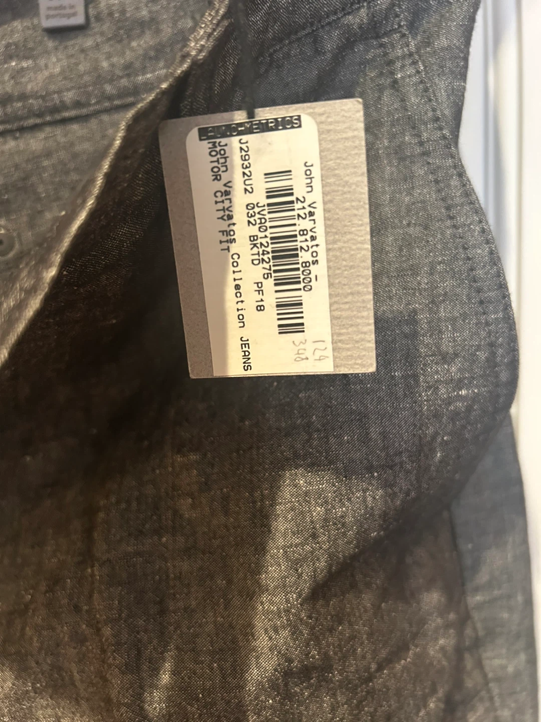 John Varvatos Motor City Collection Jeans 32R - photo 5