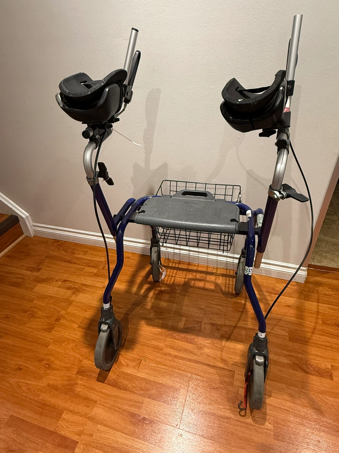 Walker with Seat and Basket