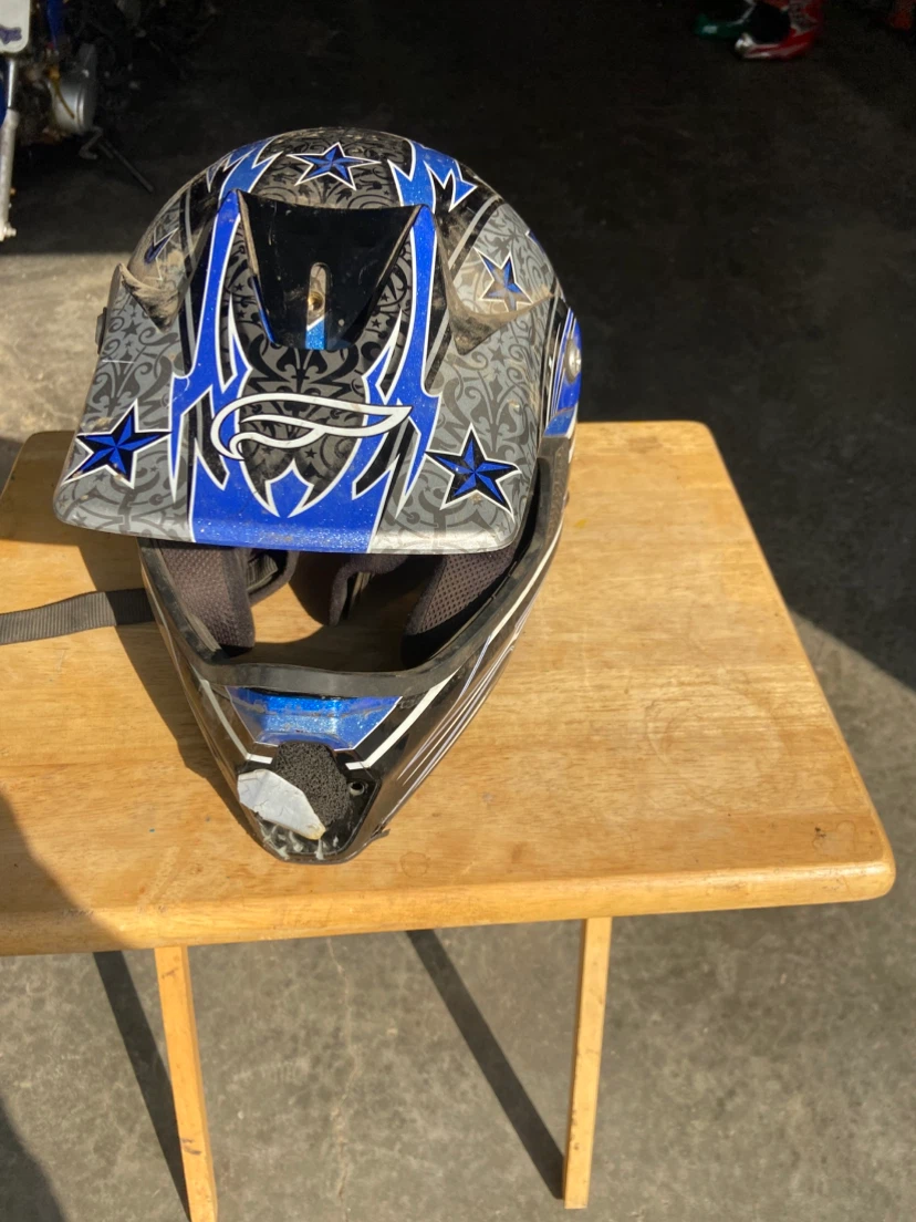 Youth Medium Motocross Helmet