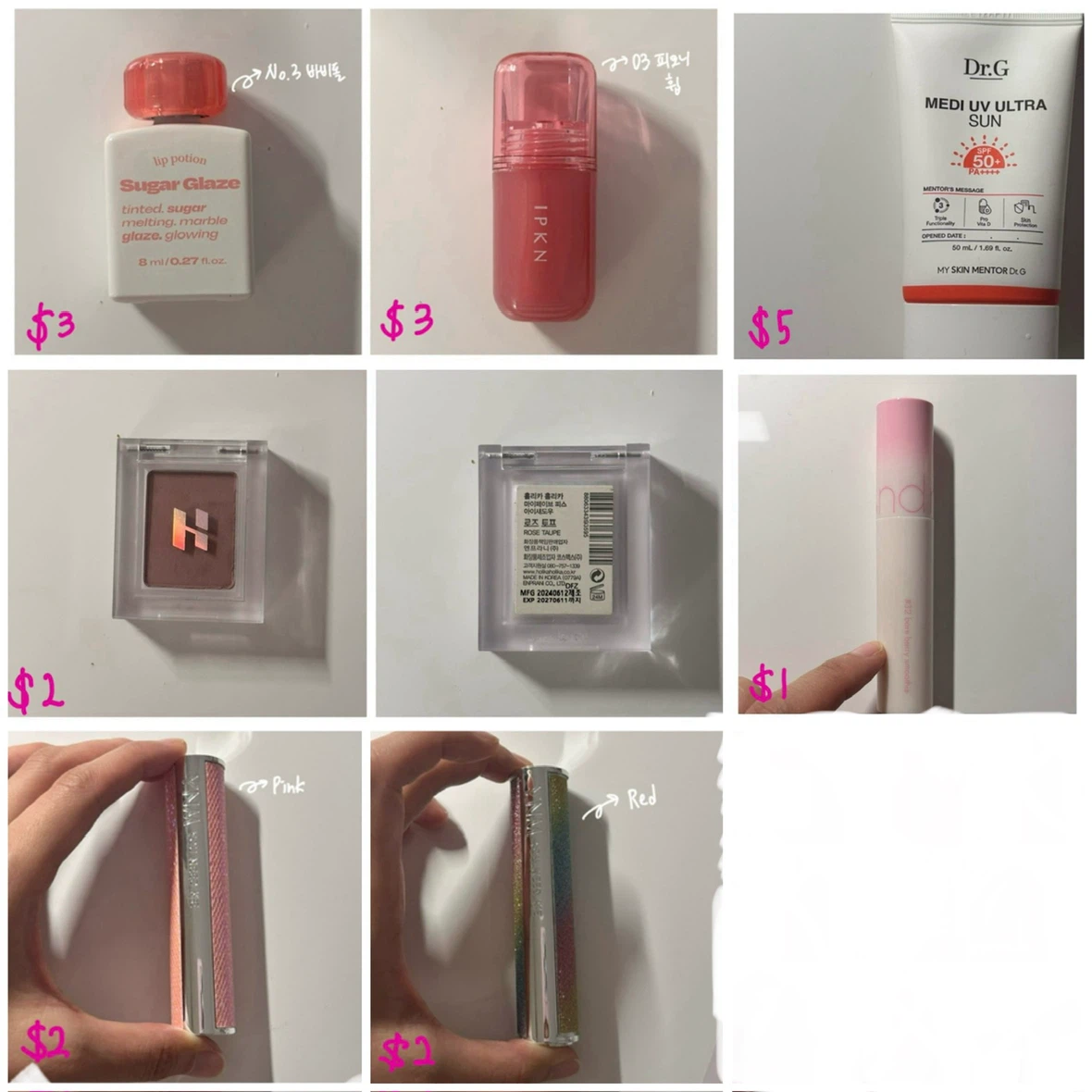 K-beauty cosmetics!!