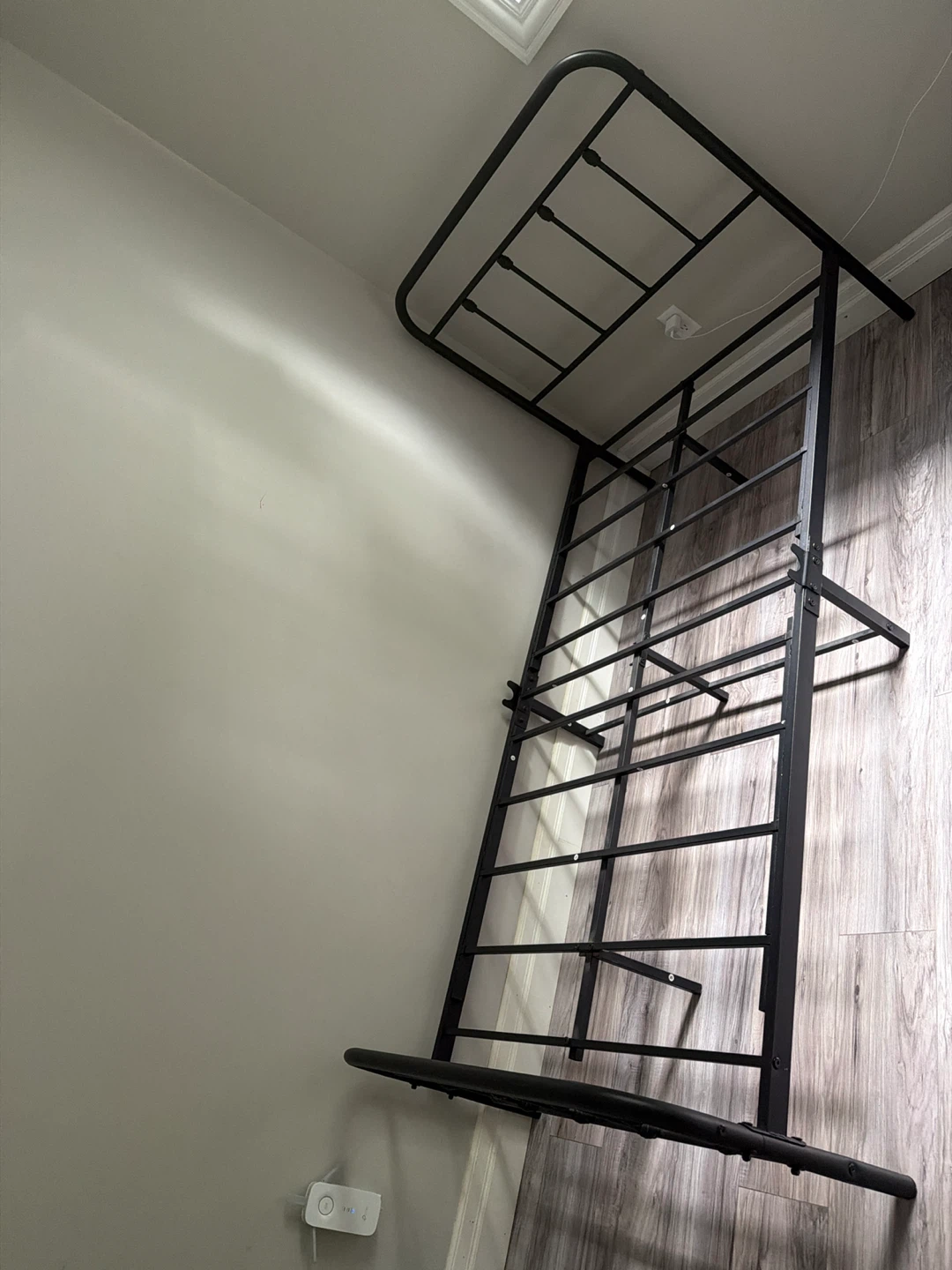 Black Metal Bed Frame x2