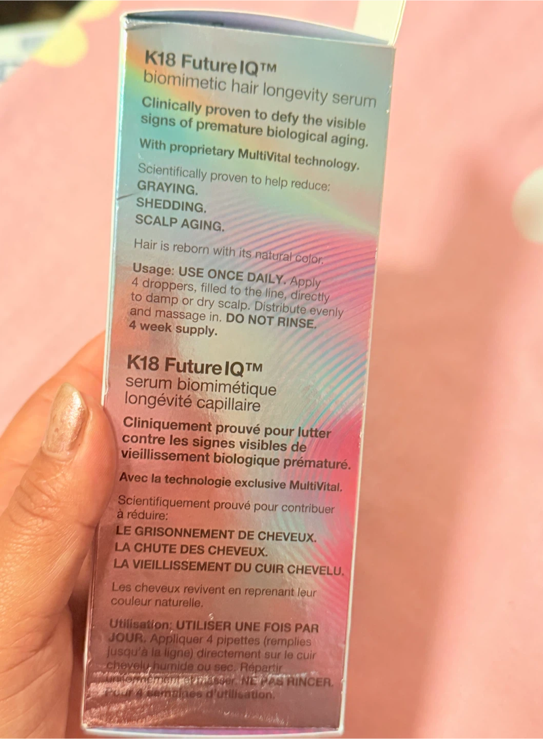 K18 Future IQ Serum 90ml - photo 3