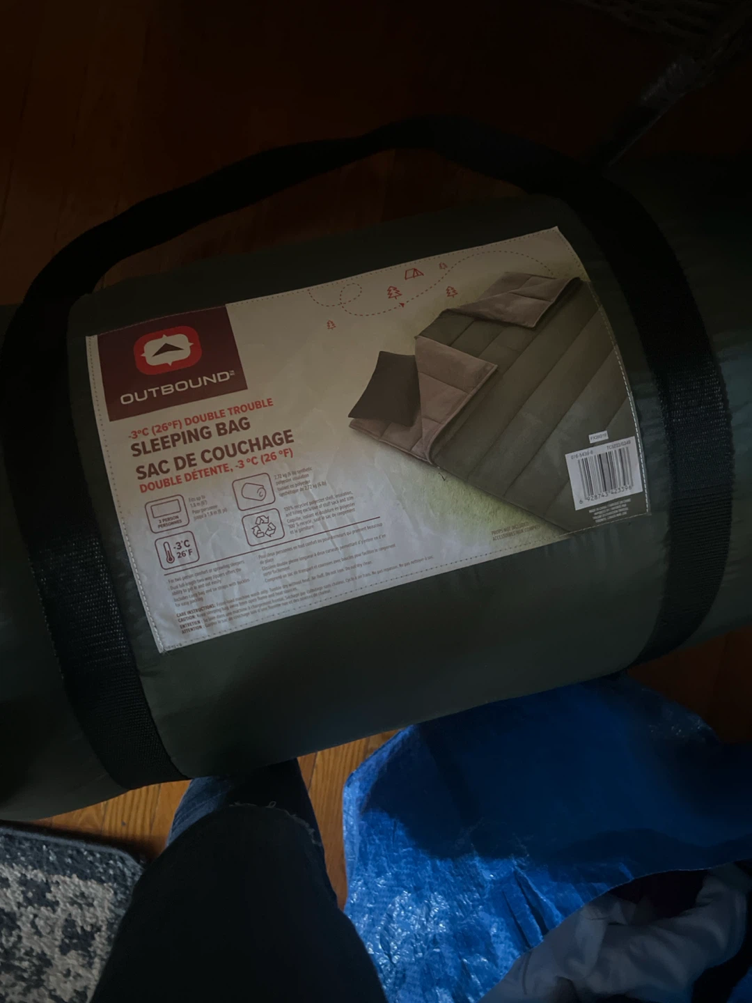 Double sleeping bag