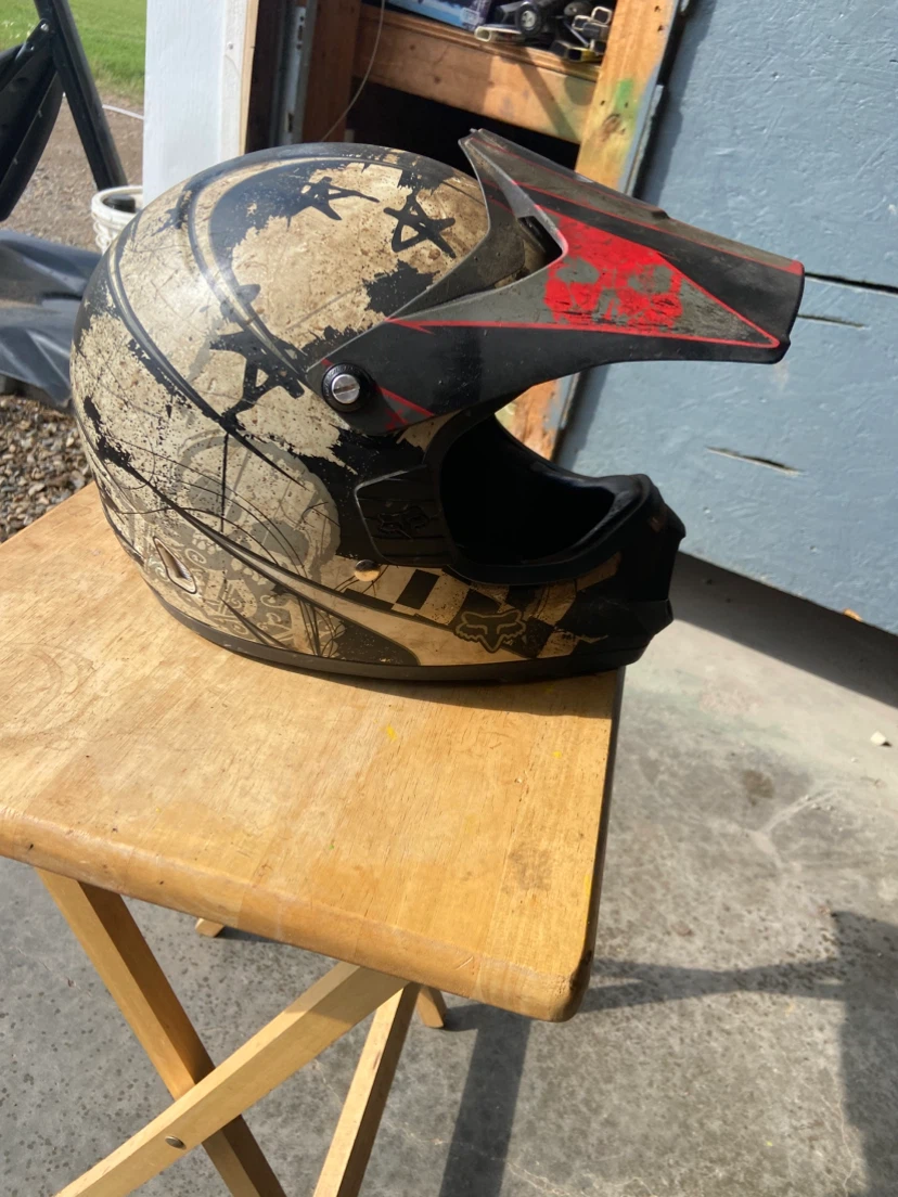 Fox Dirt Bike Helmet - Size KL 52cm - photo 3