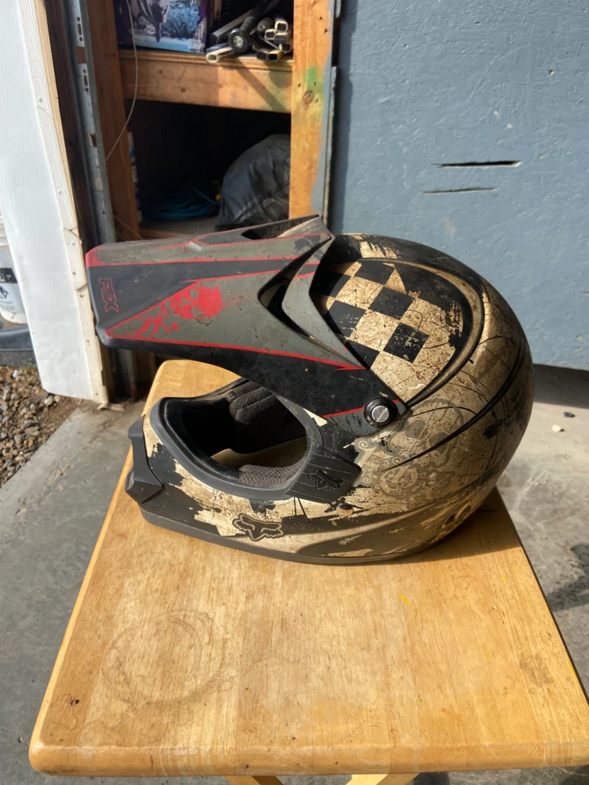 Fox Dirt Bike Helmet - Size KL 52cm - photo 5