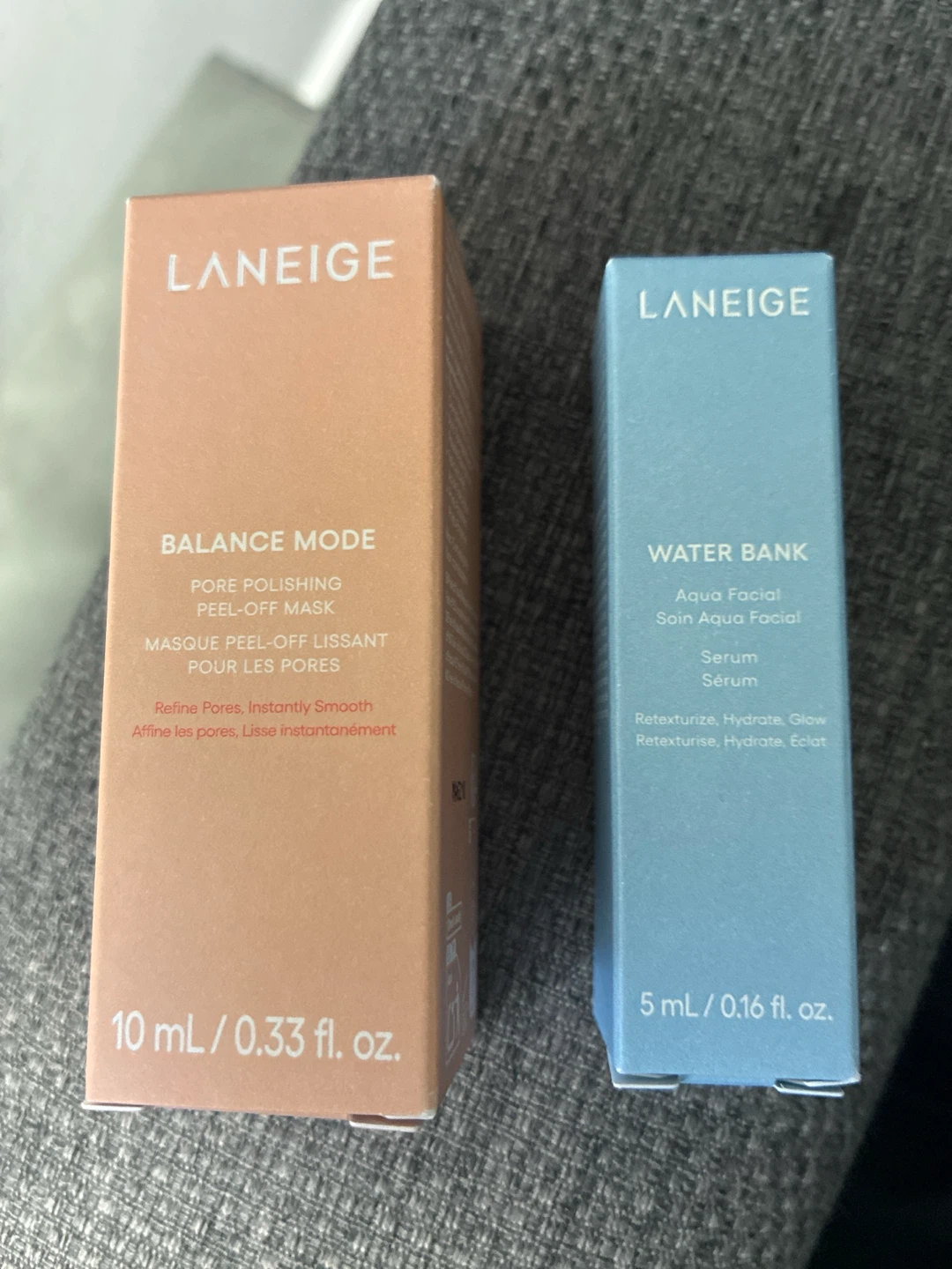 Lanige mask and serum
