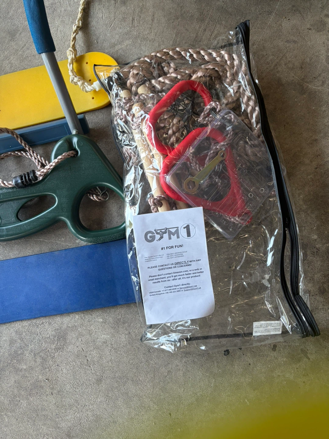 Gym 1 Playground Swing Set Components - photo 2