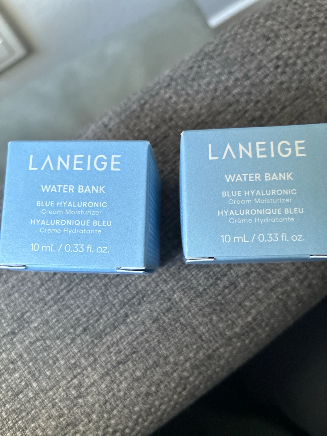 Laneige Water Bank Blue Hyaluronic Cream Moisturizer (2 x 10ml)