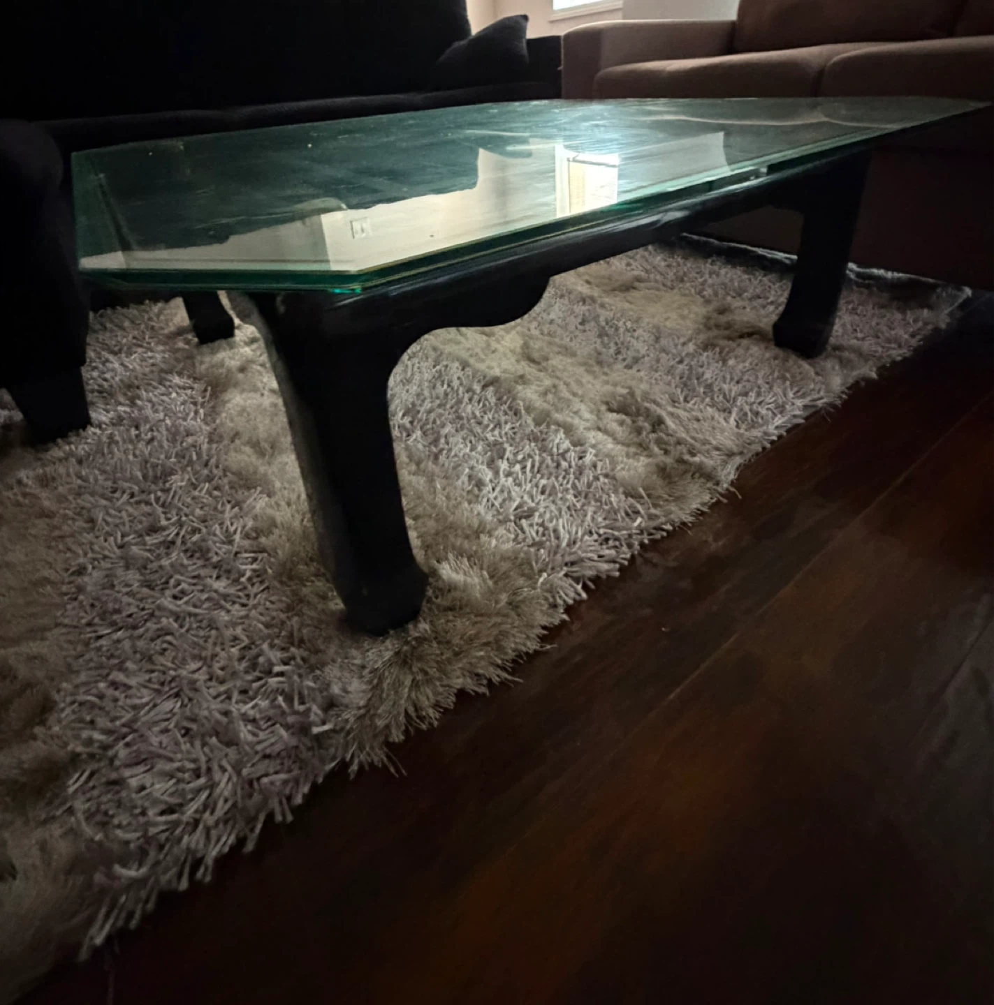 Glass Top Coffee Table - photo 2