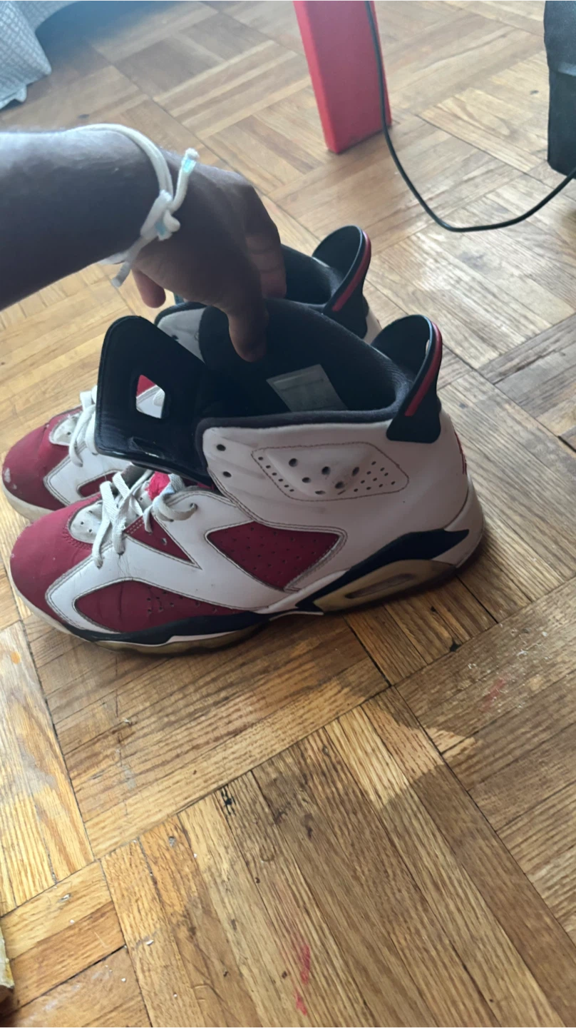 Air Jordan 6 Retro White/Red - photo 2