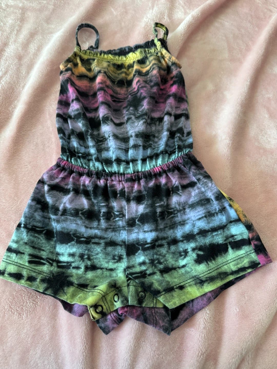 Kids' Tie-Dye Romper