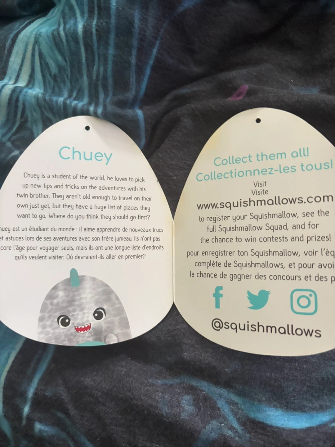 Squishmallows Chuey Plush Toy - photo 3