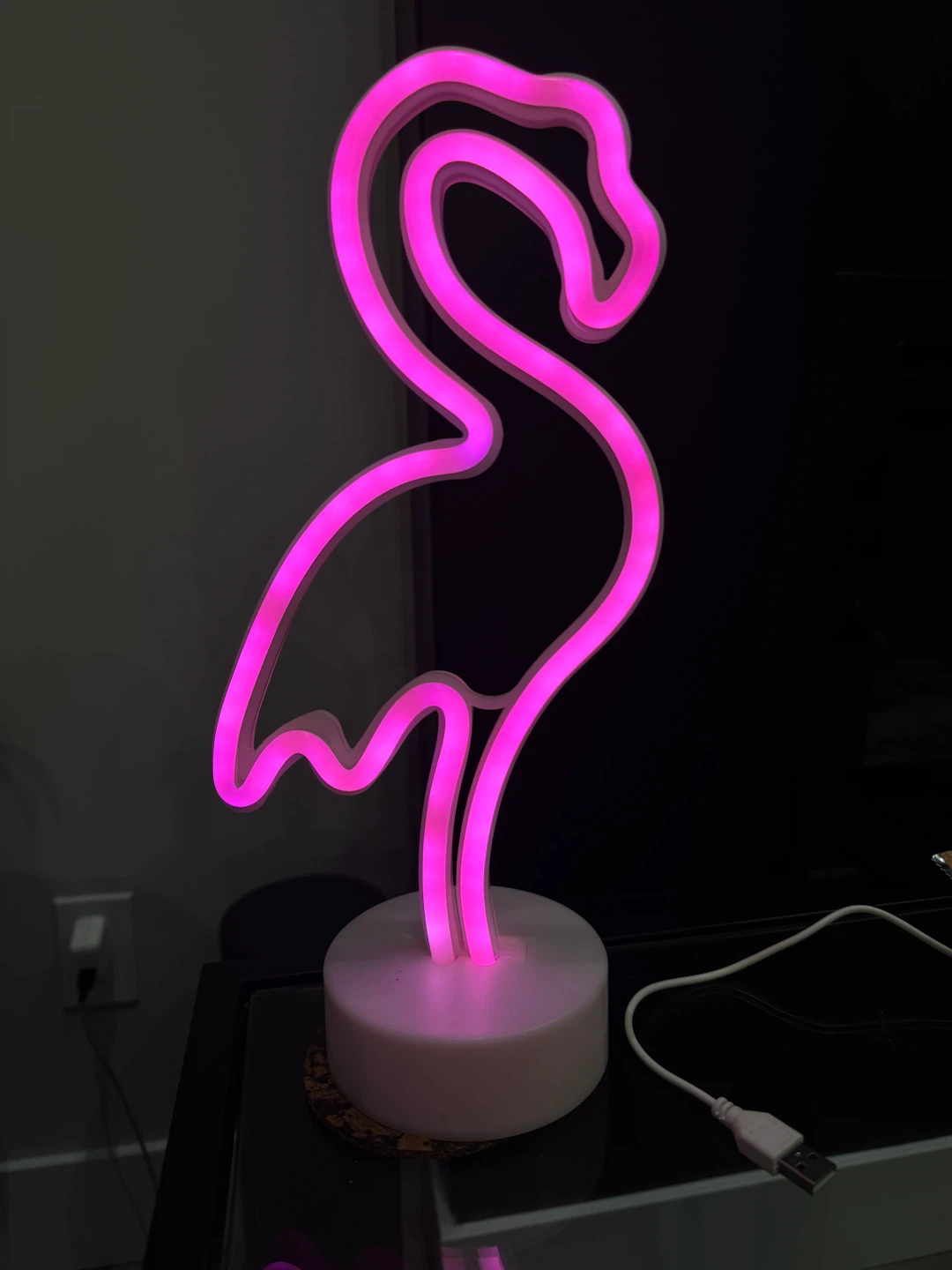 Pink Flamingo Neon LED Lamp