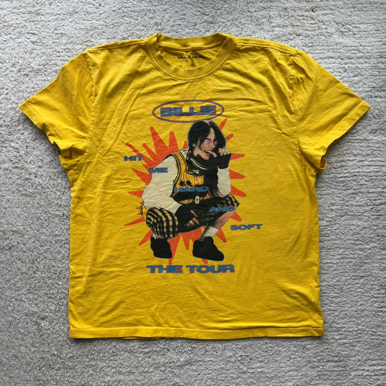 Billie Eilish T-Shirt Hit Me Hard and Soft Tour