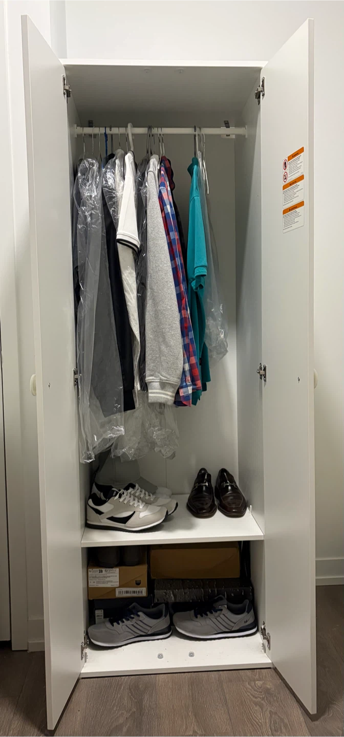 IKEA GODISHUS Wardrobe with 2 doors - White - photo 2