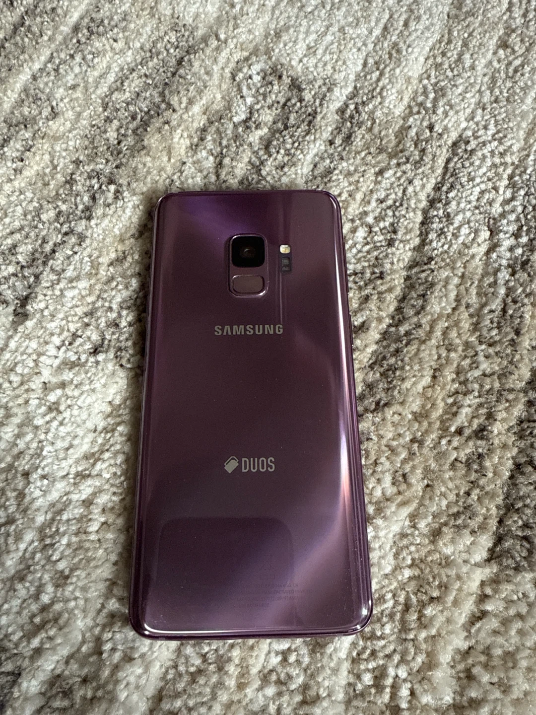 Samsung Galaxy S9 smartphone - Purple