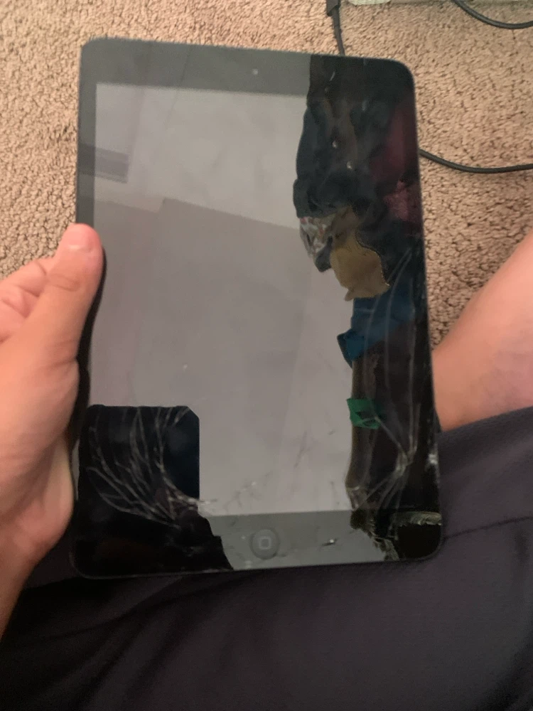 Apple iPad (cracked screen)