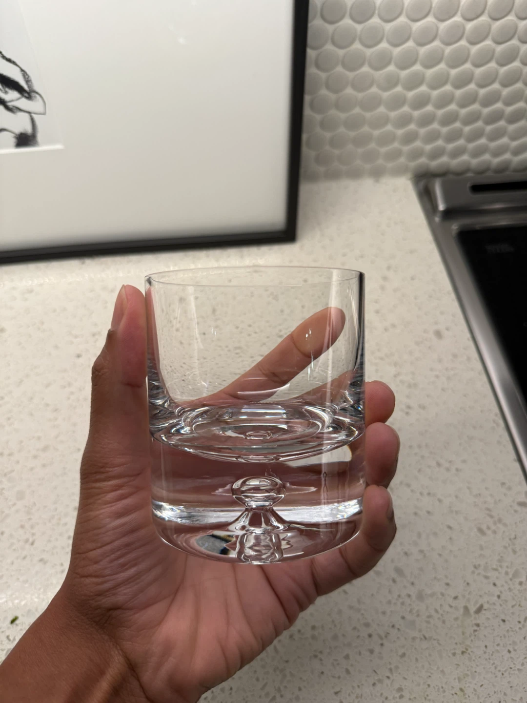 Crate & Barrel - Direction 9 oz Double Old Fashioned Glasses - photo 2