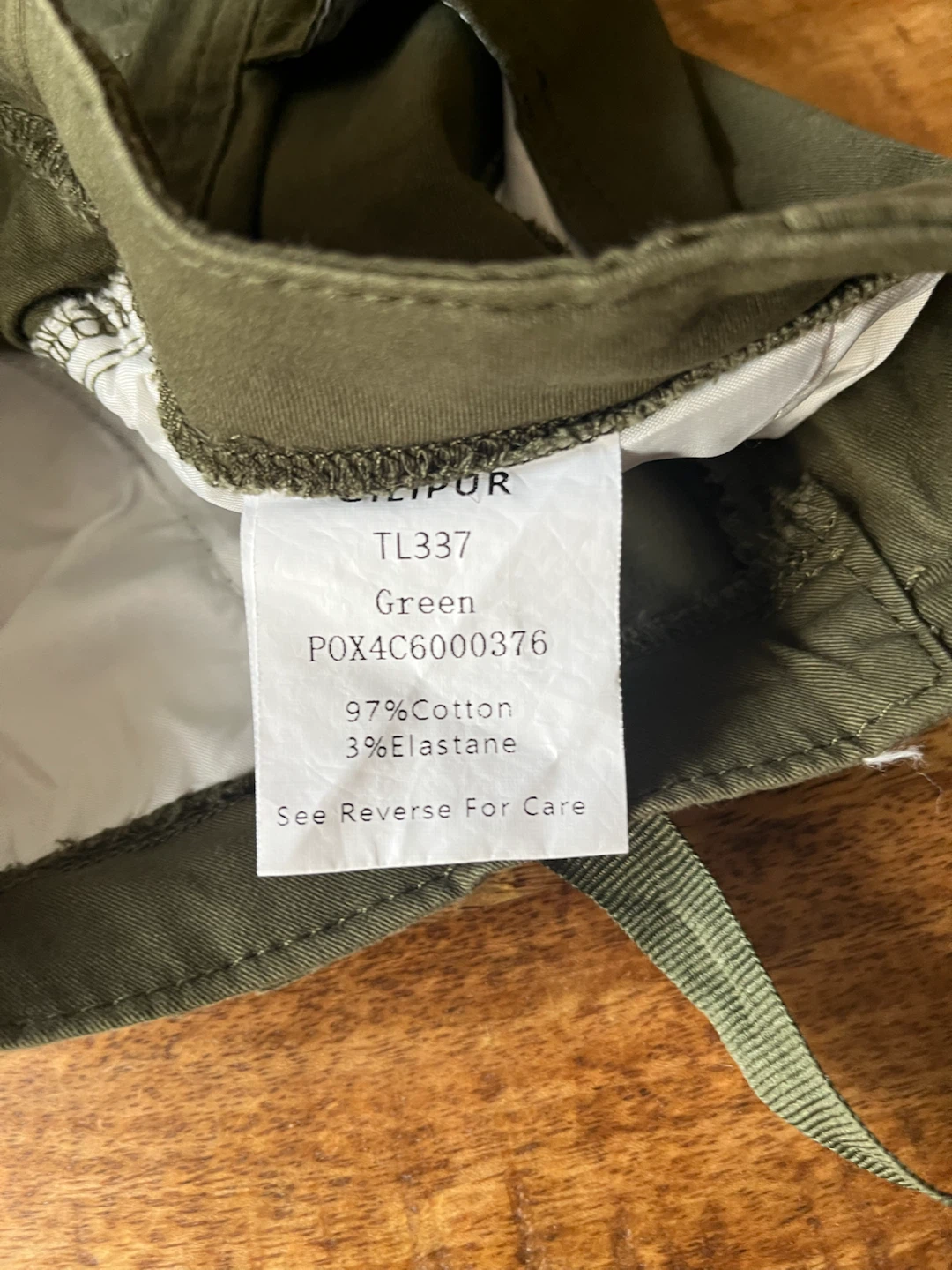 BNWT GILIPUUR Green Cargo Pants - photo 3