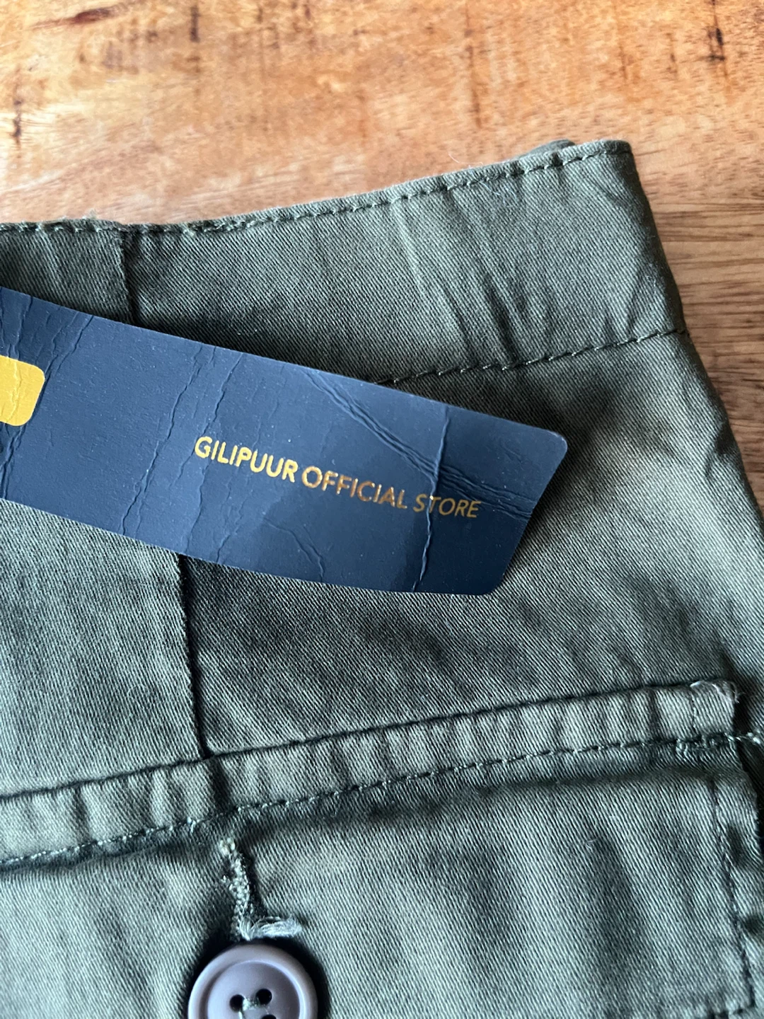 BNWT GILIPUUR Green Cargo Pants - photo 4