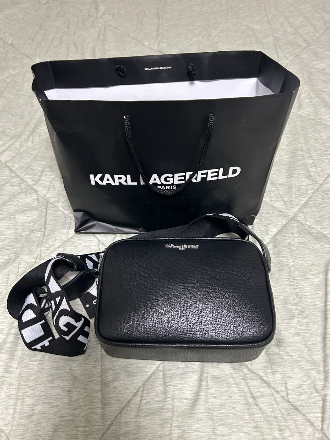 Karl Lagerfeld Black Crossbody Bag - photo 2