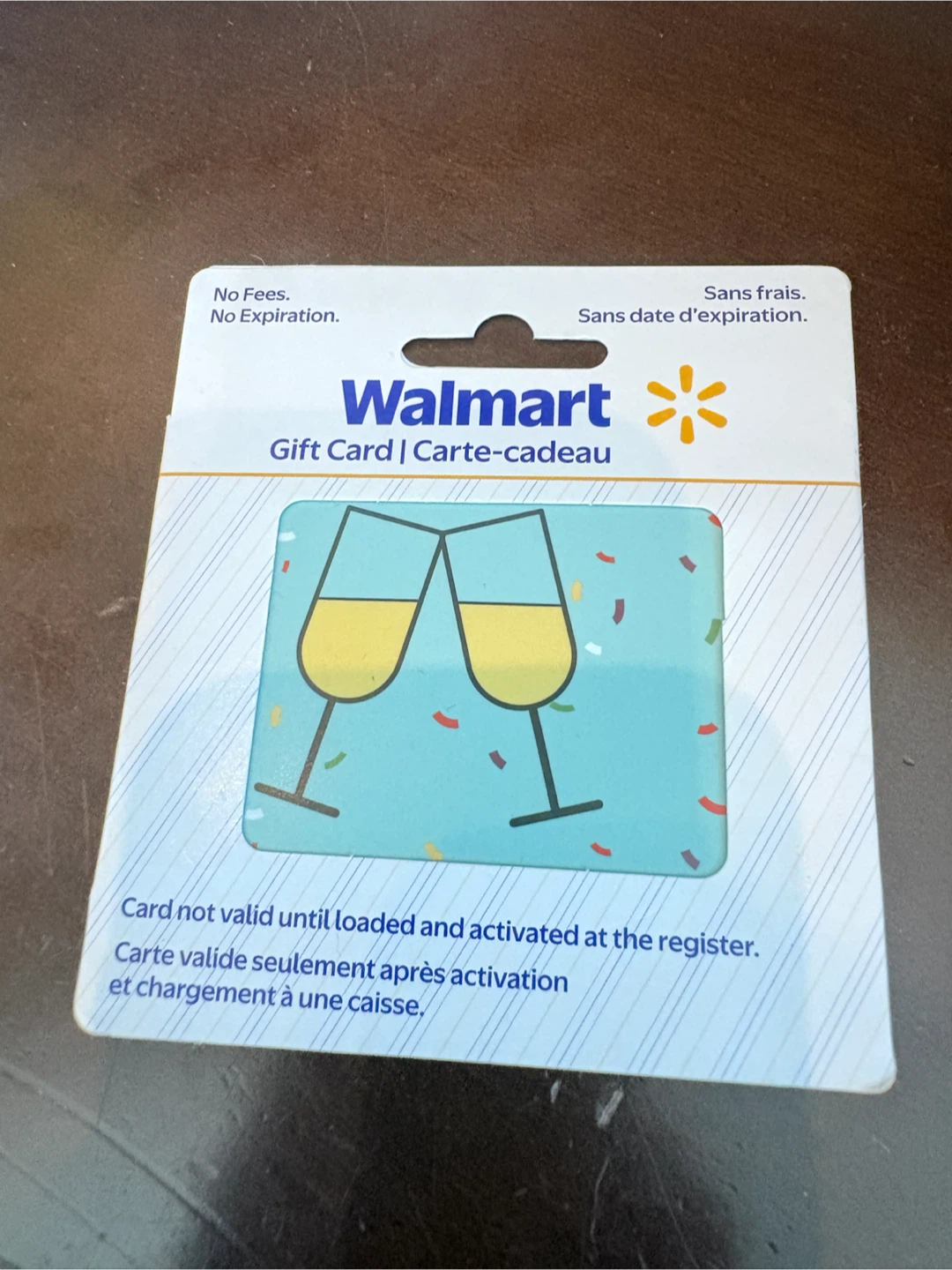 Walmart physical gift card $500