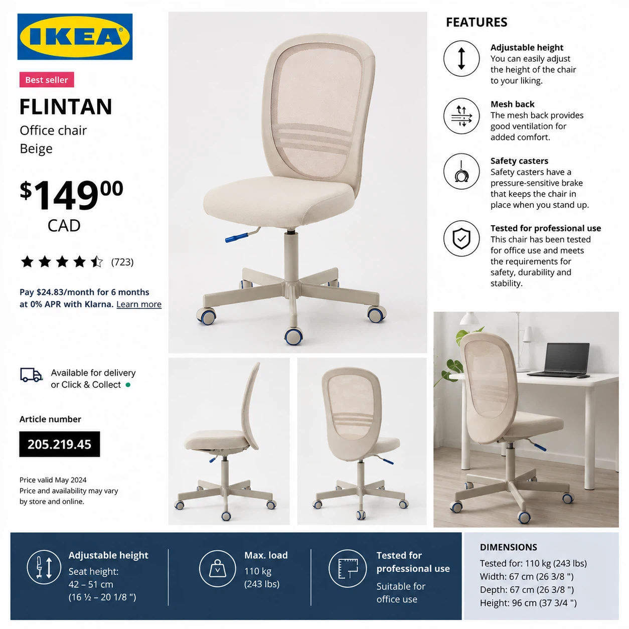 Office chair - photo 3