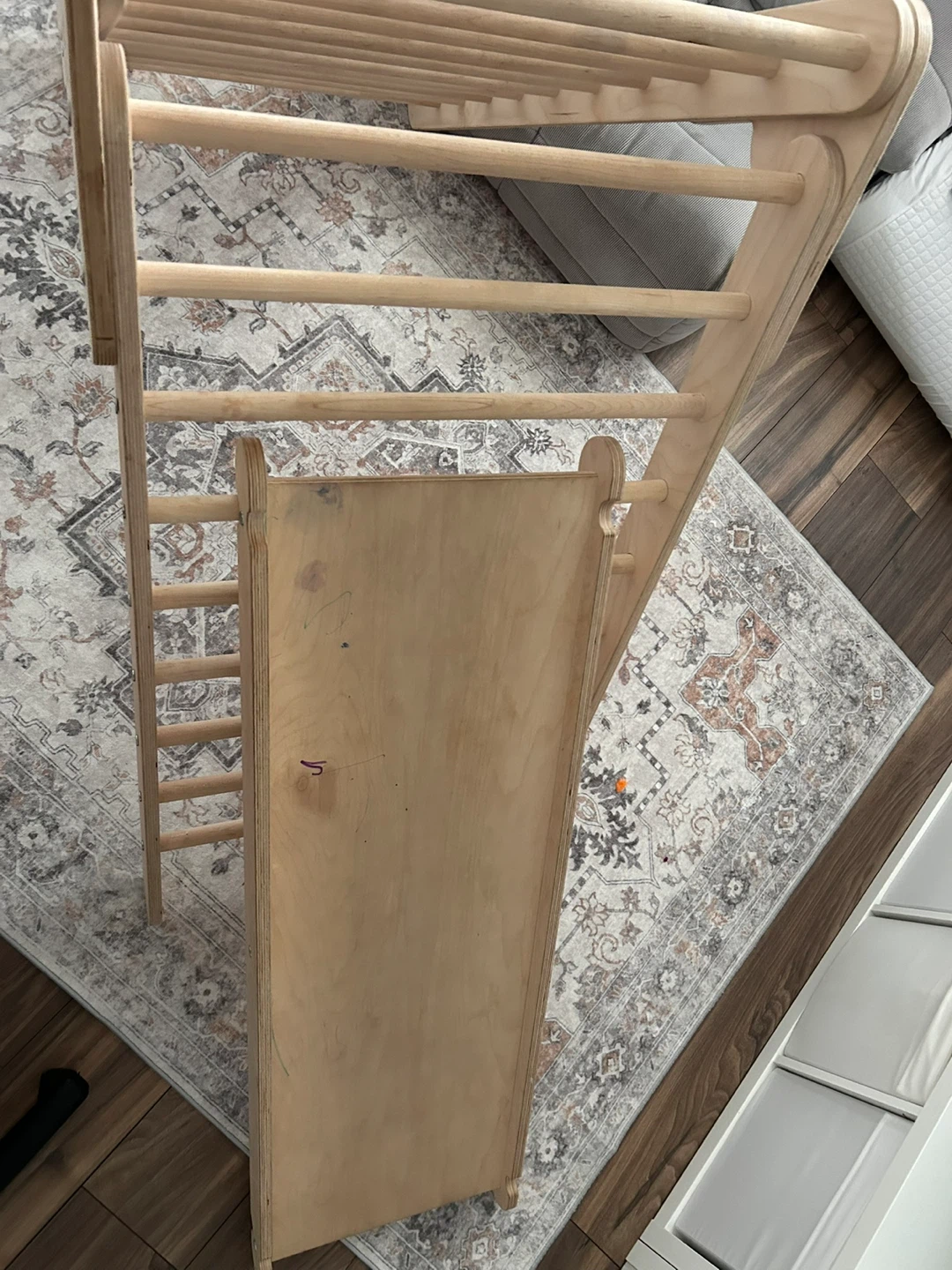 Large Pikler Triangle Climber with Slide - photo 3