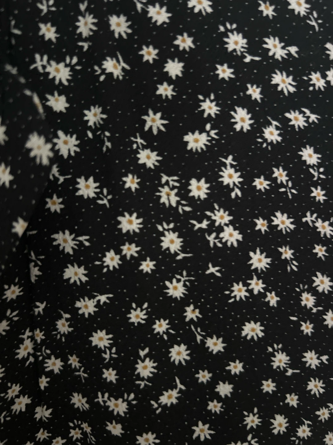 Oak + Fort Black Floral Mini Dress XS - photo 3