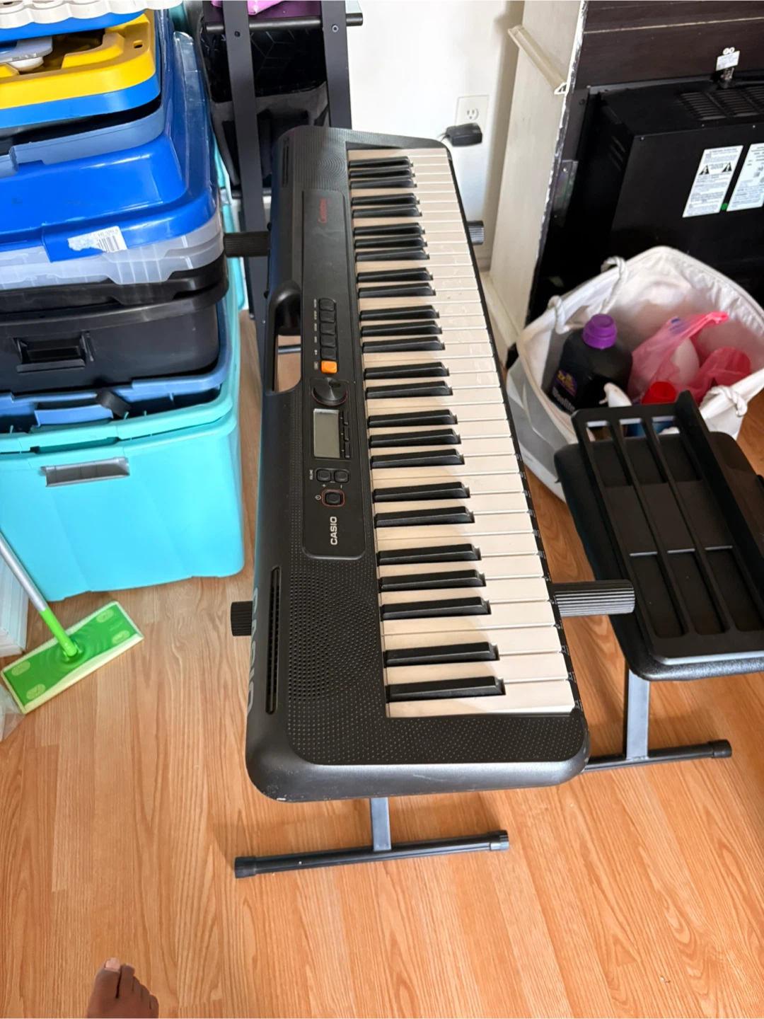 Casio Casiotone CT-S195 Keyboard Set