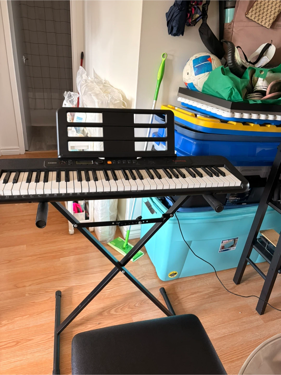 Casio Casiotone CT-S195 Keyboard Set - photo 2