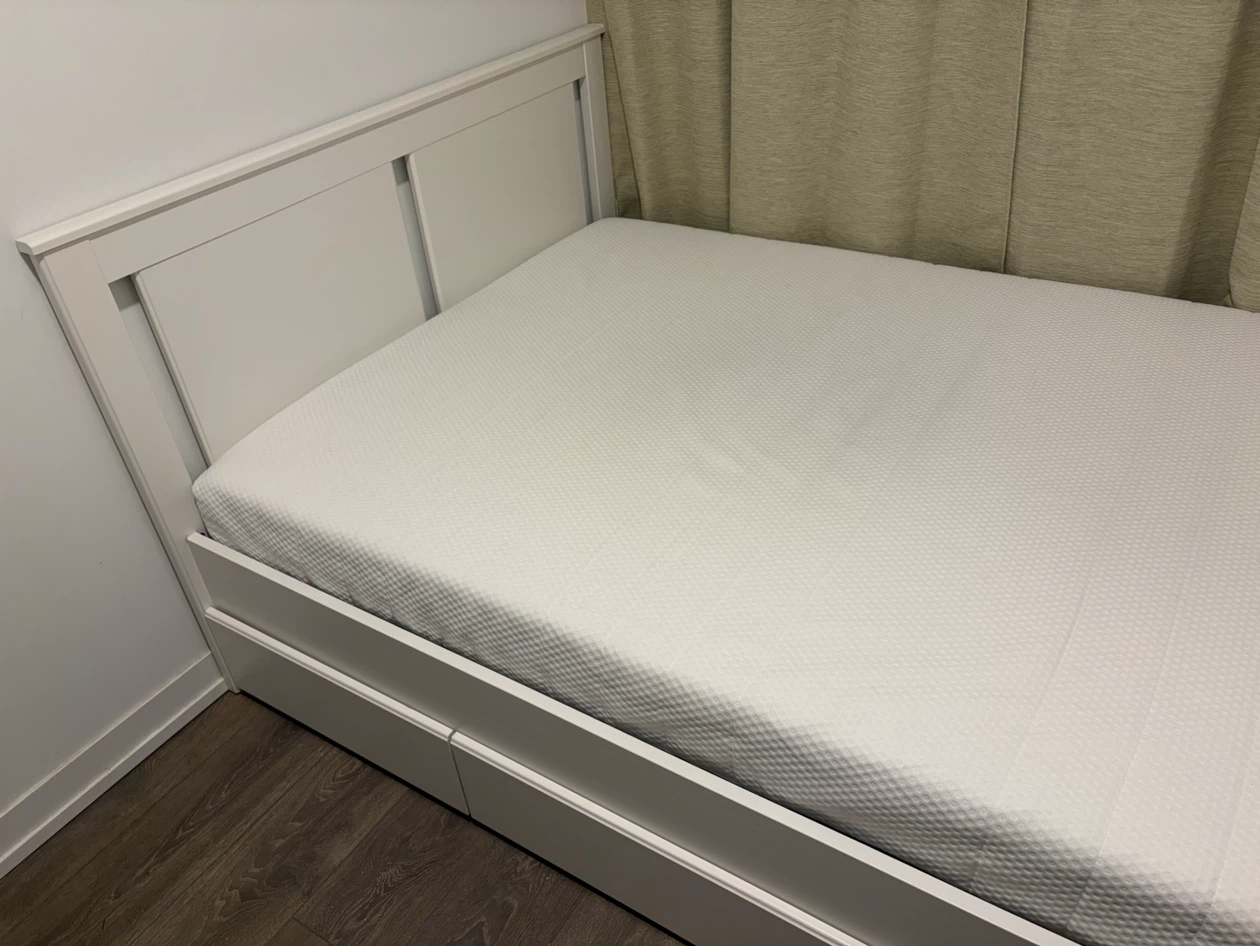 Double bed white - photo 2